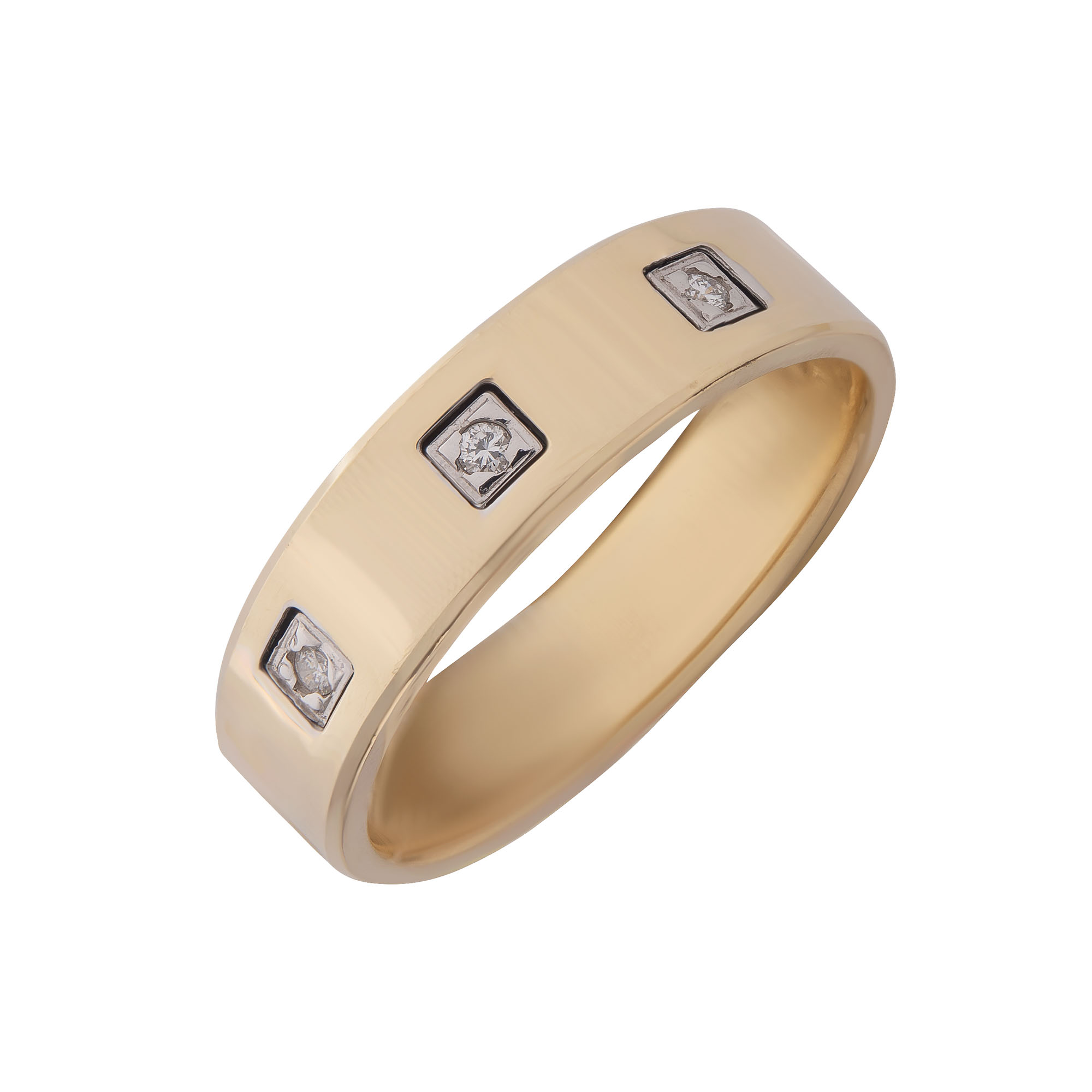 Перстень з діамантом Розмір:19 Вага: 3,49 г Артикул: 200 000 049 448