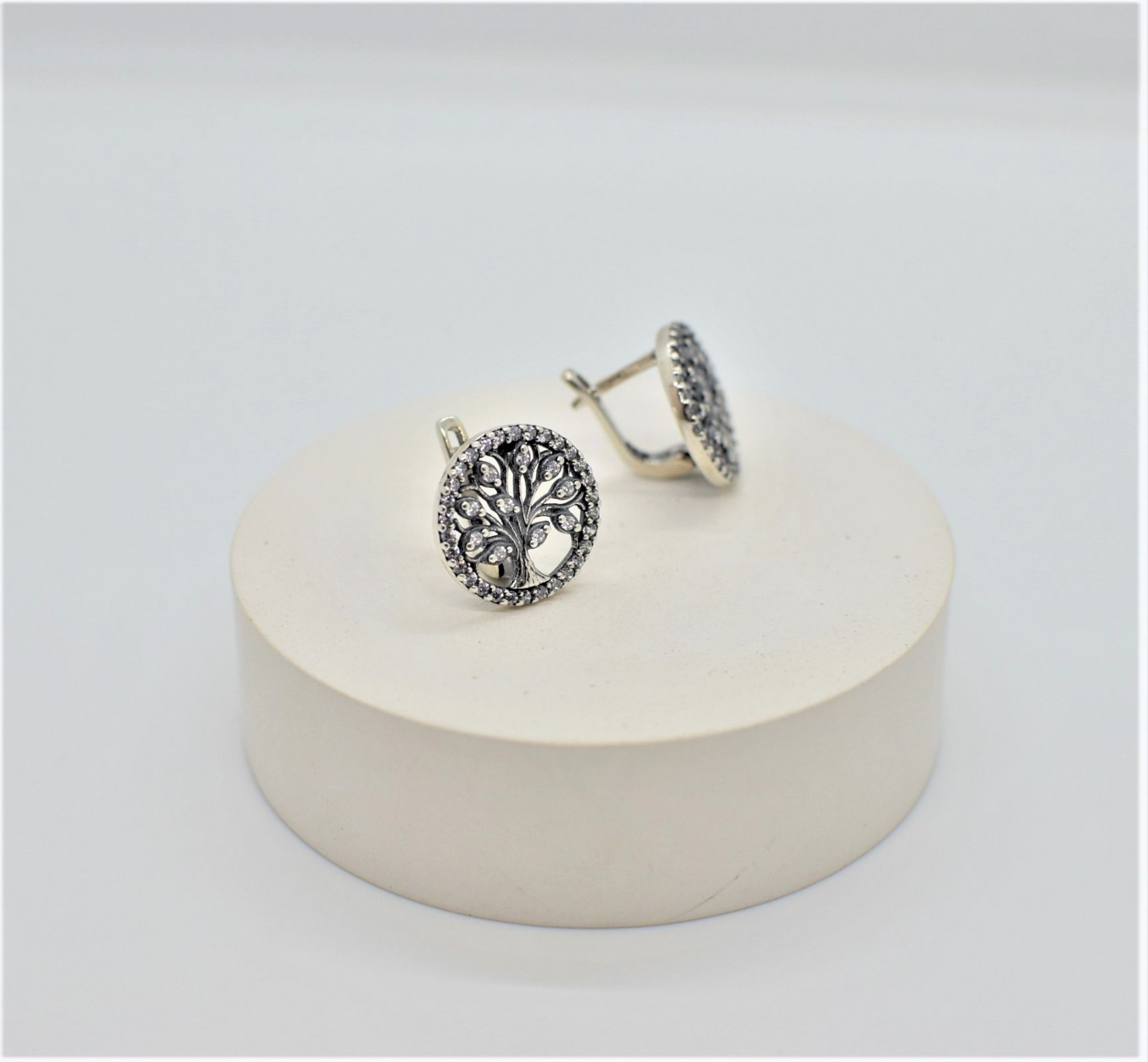 Срібні Сережки, Вага 5.00 г, Вставка Циркон : Артикул 200000161522