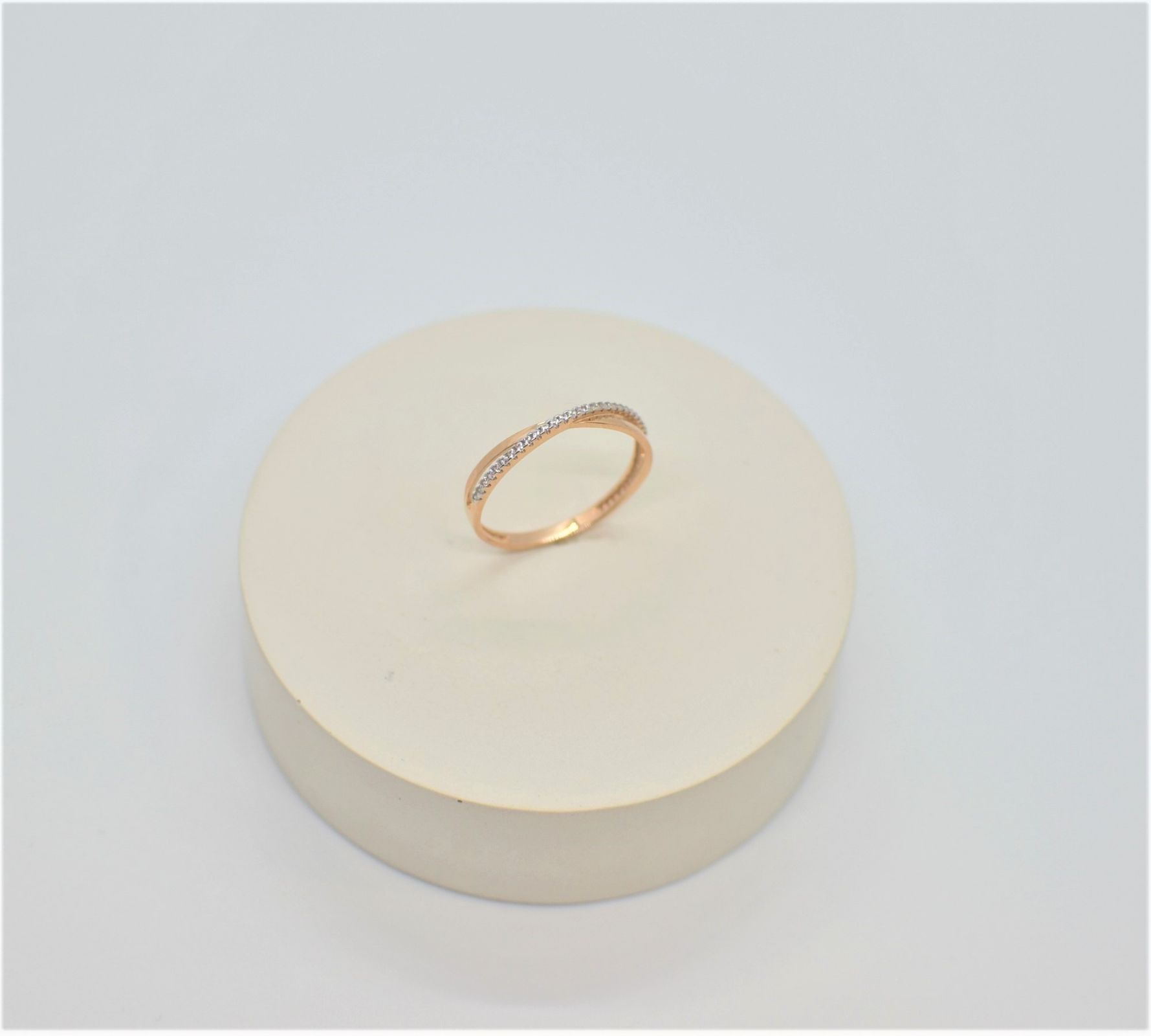 Золотий Перстень, Вага 1.54 г, Вставка Циркон, Розмір 18.5 : Артикул 200000174380