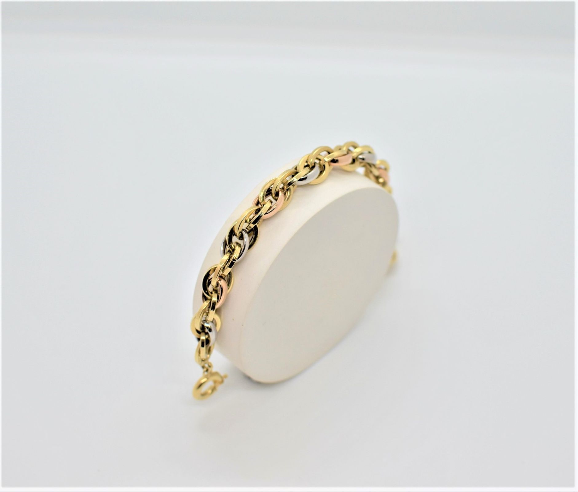 Золотий Браслет, Вага 9.33 г, Розмір 19 : Артикул 200000133022