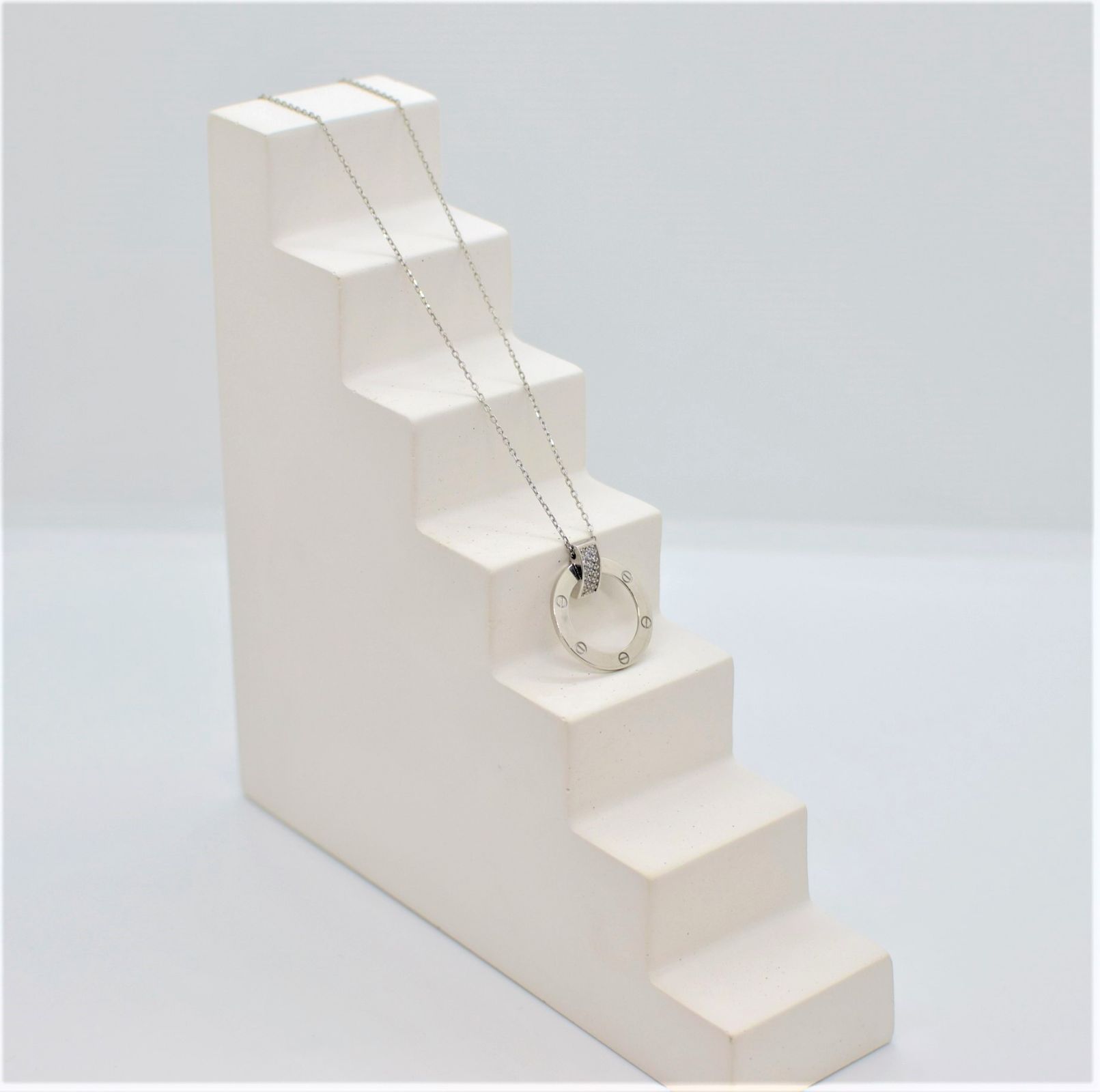 Золоте Кольє, Вага 3.30 г, Вставка Циркон, Розмір 40-45 : Артикул 200000134610