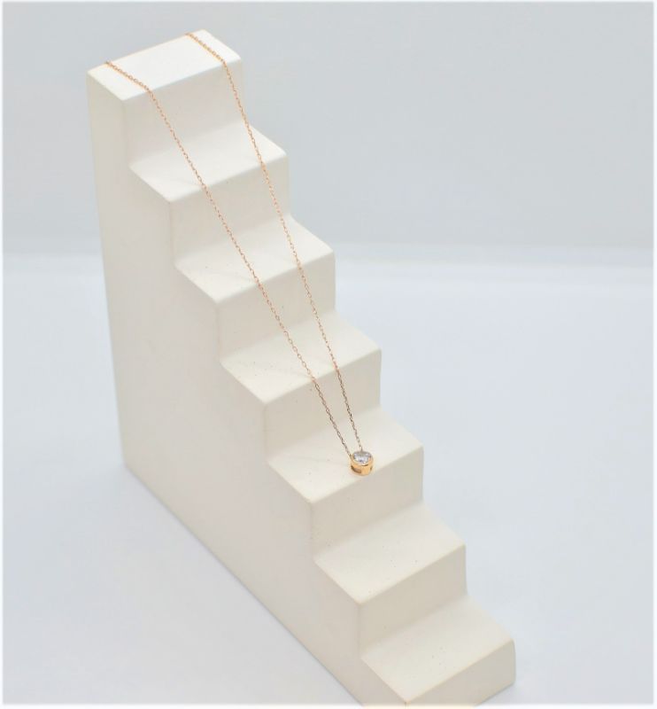 Золоте Кольє , Вага 1.60 г , Розмір 40-45, Вставка Циркон: Артикул 200000114459