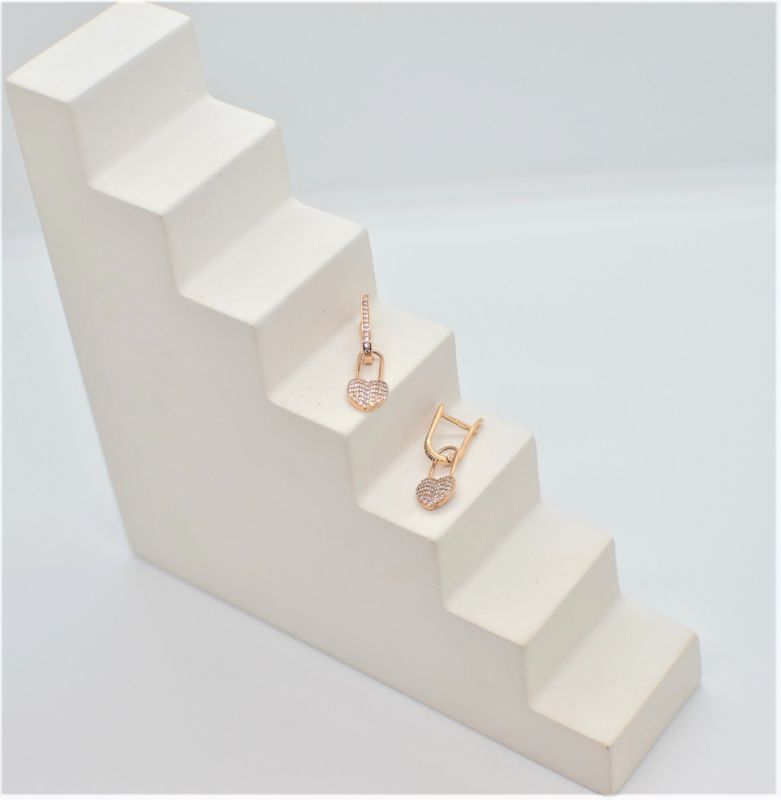 Золоті Сережки, Вага 3.05 г, Вставка Циркон : Артикул 200000173562 Золоті Сережки, Вага 3.05 г, Вставка Циркон : Артикул 200000173562