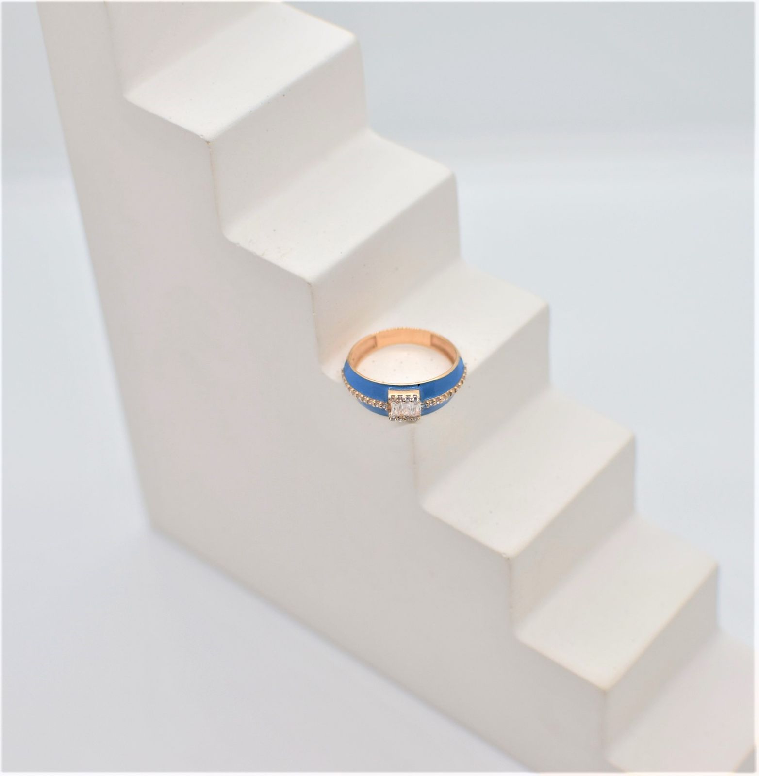 Золотий Перстень, Вага 2.58 г, Вставка Емаль, Розмір 17.0 : Артикул 200000122328