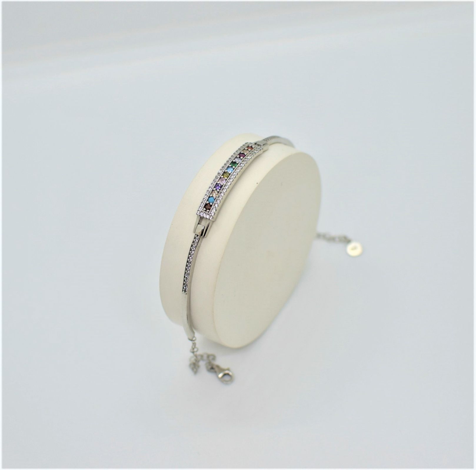 Срібний Браслет, Вага 6.10 г, Вставка Циркон : Артикул 200000116351 Срібний Браслет, Вага 6.10 г, Вставка Циркон : Артикул 200000116351