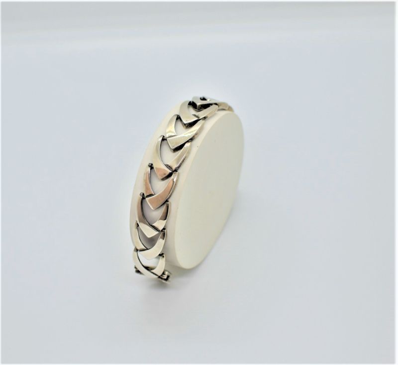 Срібний Браслет, Вага 21.35 г, Розмір 18.5 : Артикул 200000071130