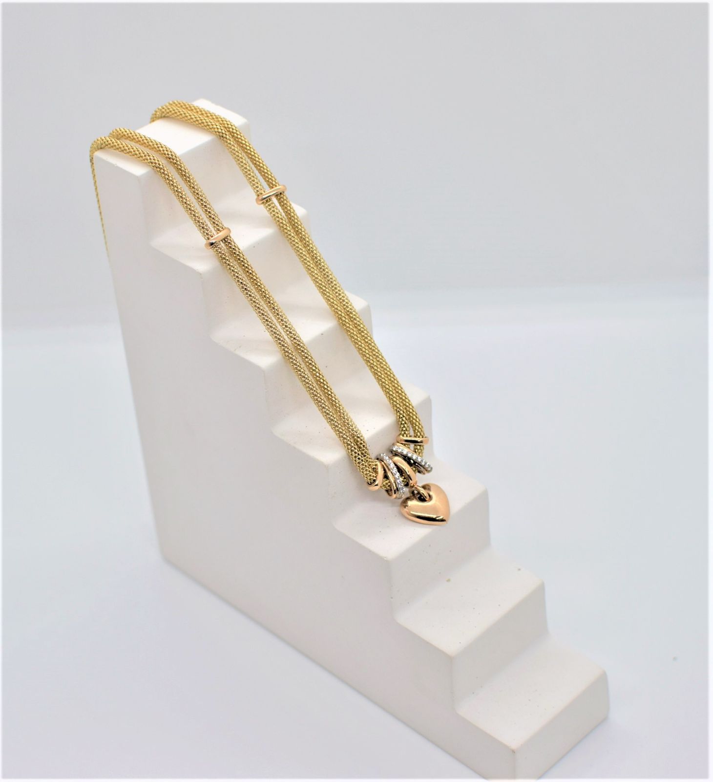 Золоте Кольє, Вага 23.86 г, Вставка Циркон, Розмір 45.0 : Артикул 200000101476