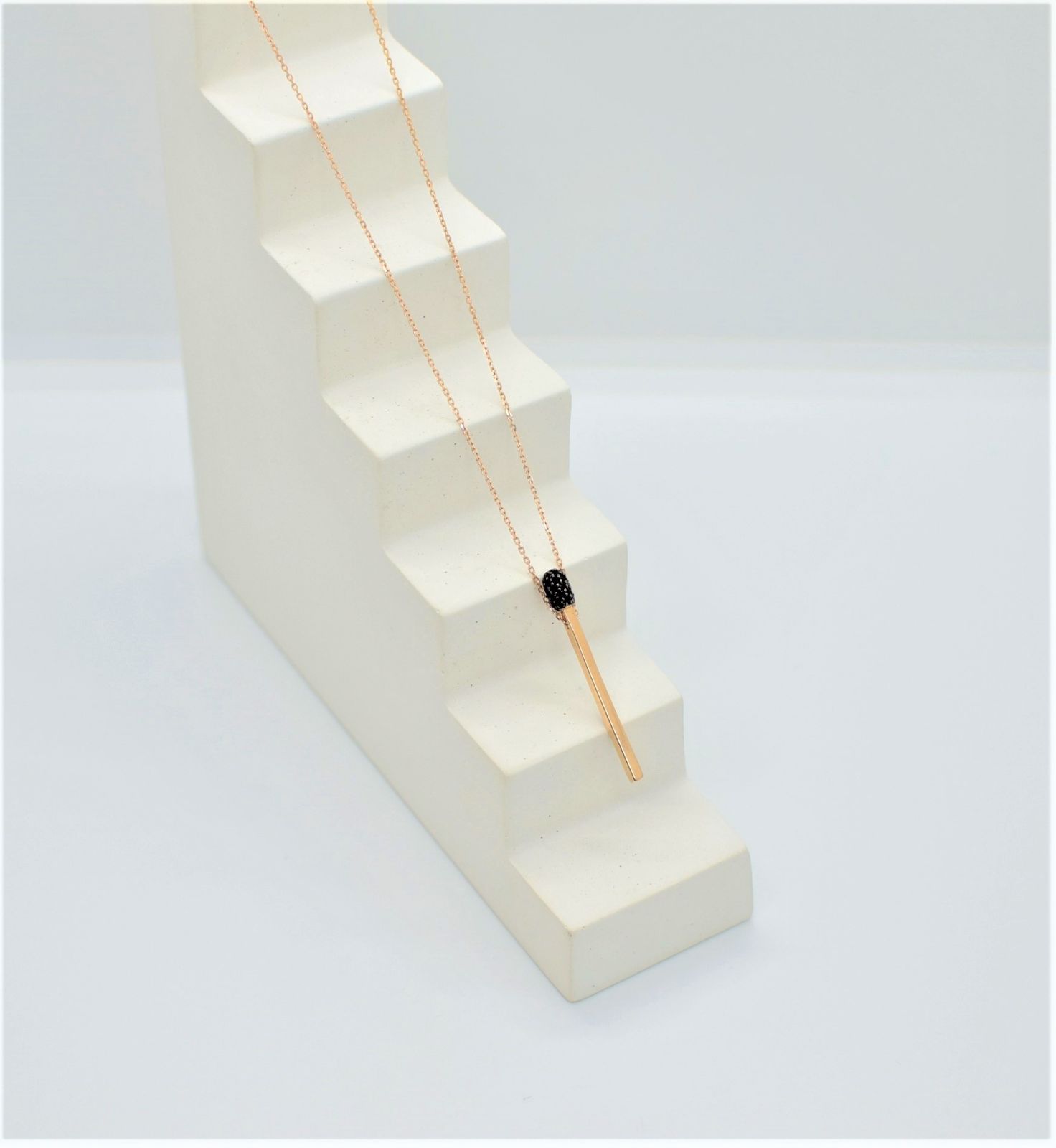 Золоте Кольє, Вага 2.87 г, Вставка Циркон, Розмір 45-50 : Артикул 200000185336