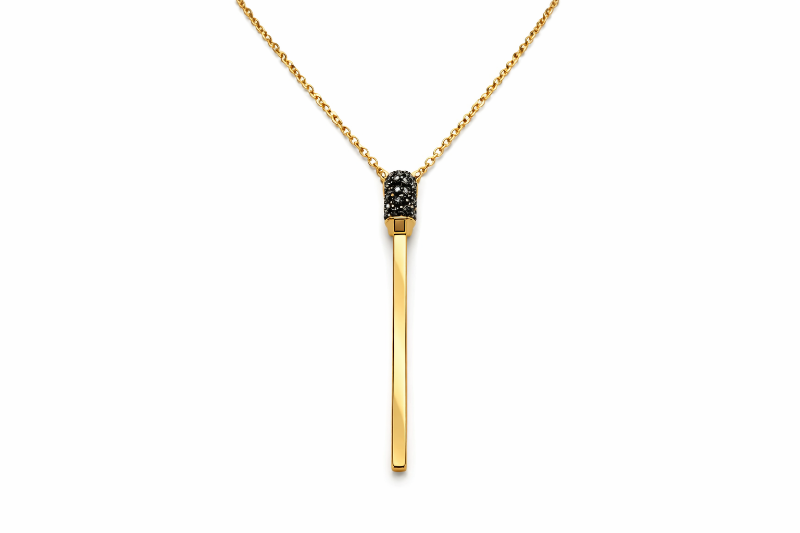 Золоте Кольє, Вага 2.87 г, Вставка Циркон, Розмір 45-50 : Артикул 200000185336