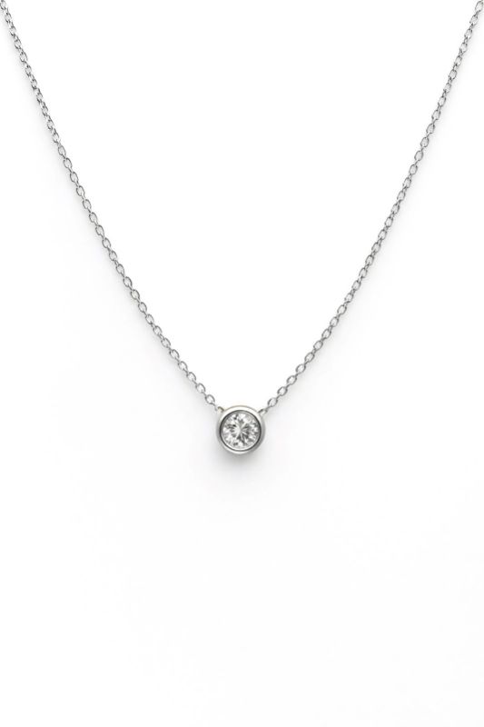 Золоте Кольє, Вага 2.27 г, Вставка Циркон : Артикул 200000161068