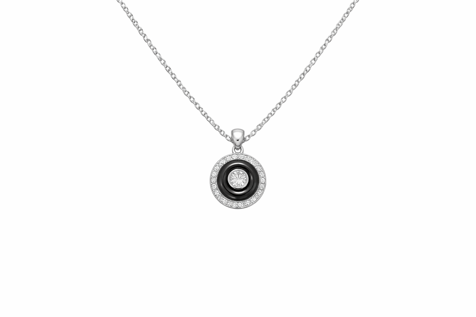 Срібне Кольє, Вага 5.10 г, Вставка Кераміка : Артикул 200000128878