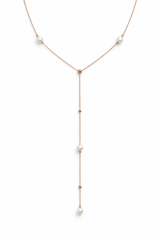 Золоте Кольє, Вага 3.45 г, Розмір 45.0 , Вставка Перлина : Артикул 200000152737