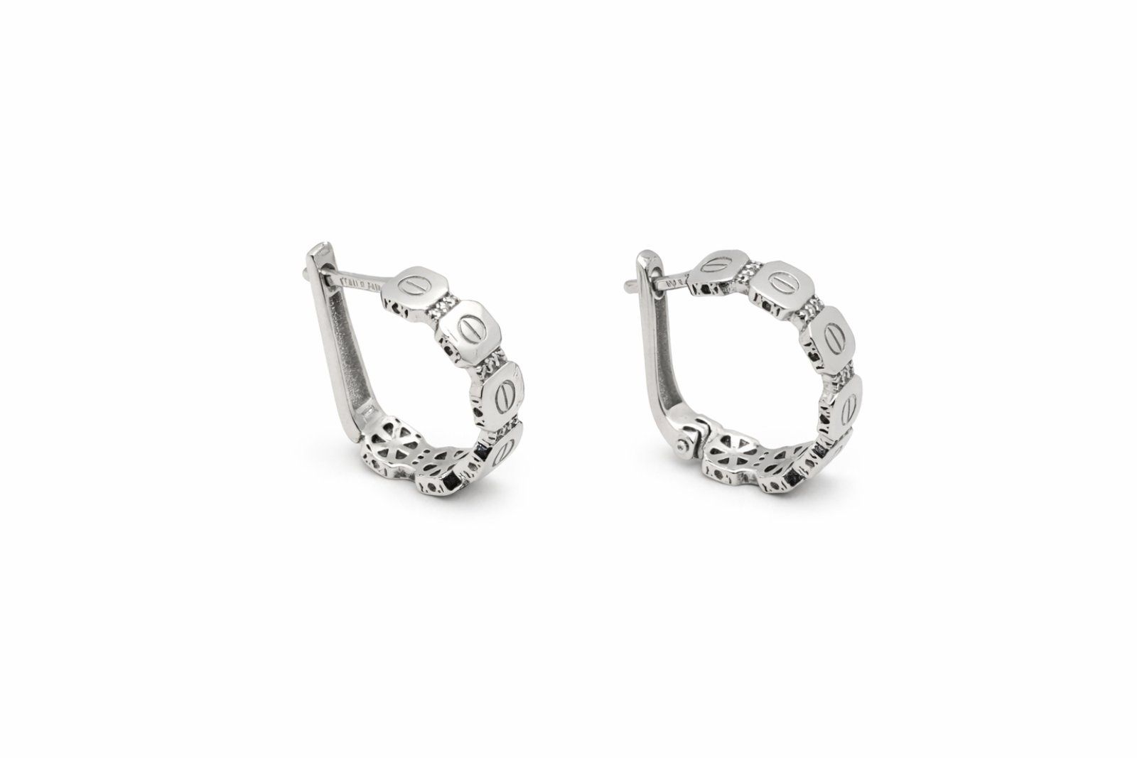 Золоті Сережки, Вага 4.56 г, Вставка Циркон : Артикул 200000162783