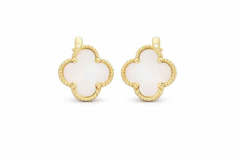 Золоті Сережки, Вага 6.18 г, Вставка Перламутр : Артикул 200000123886