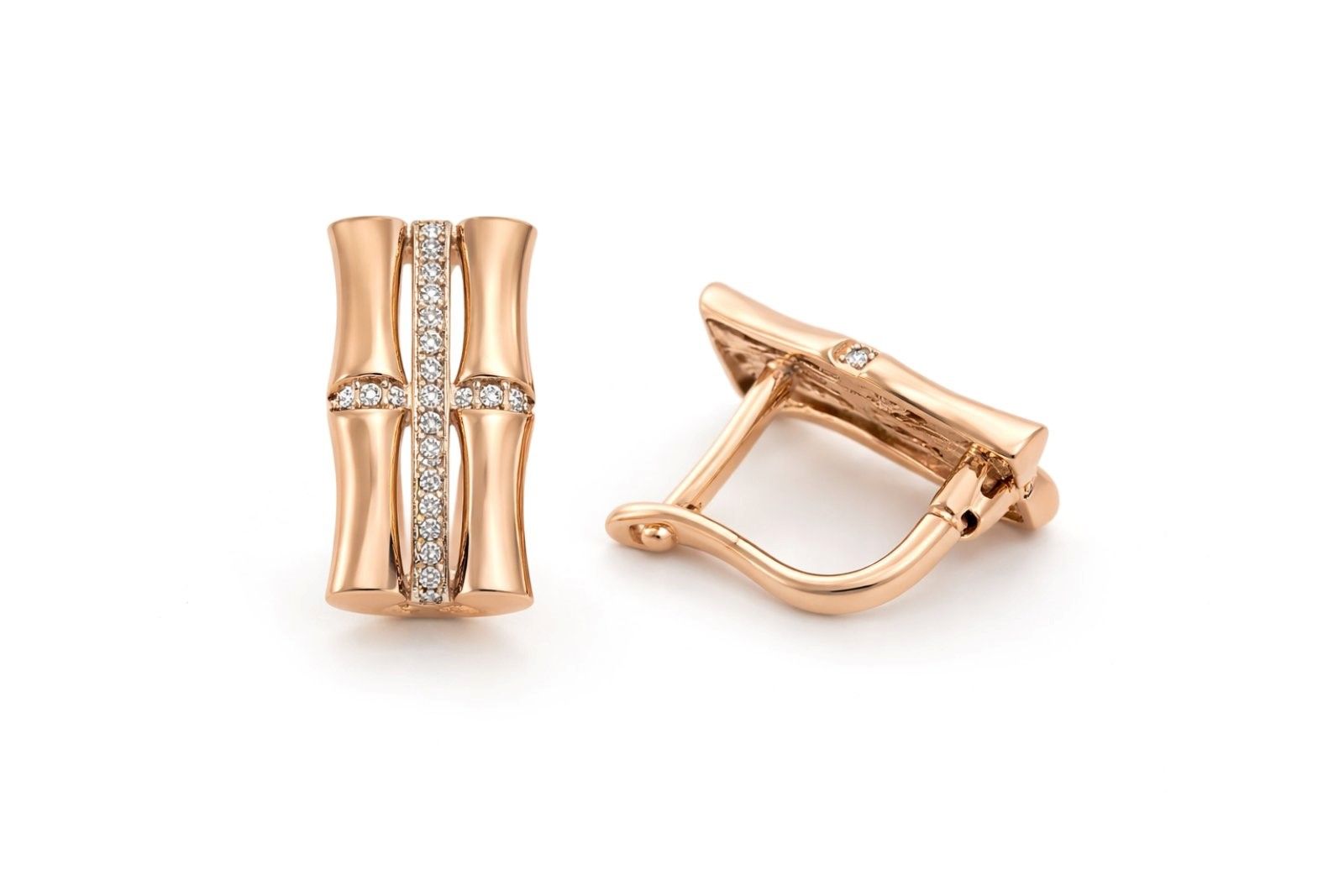 Золоті Сережки, Вага 3.47 г, Вставка Циркон : Артикул 200000034985