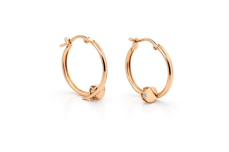 Золоті Сережки, Вага 3.07 г, Вставка Циркон : Артикул 200000161093