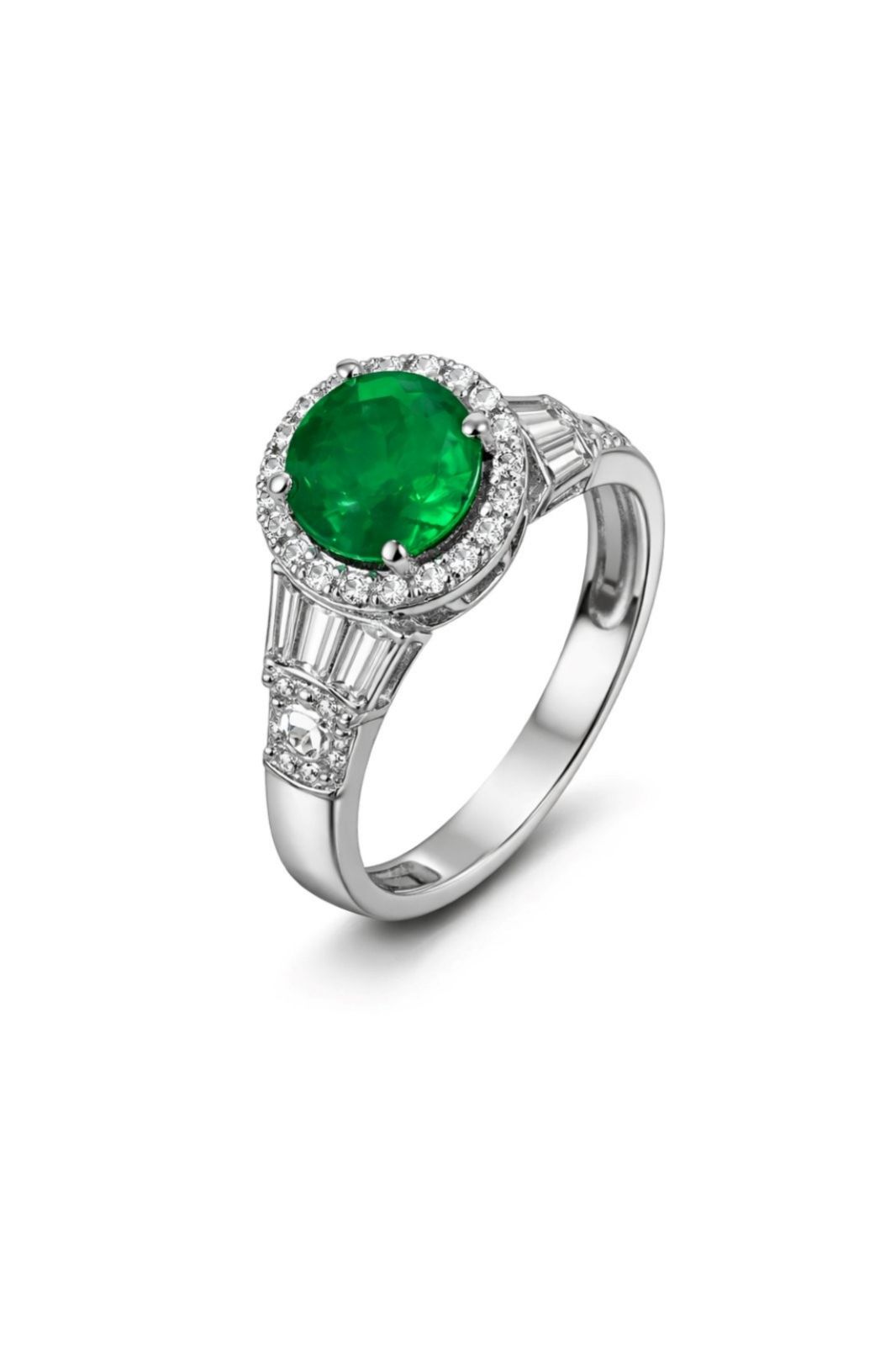 Срібний Перстень, Вага 3.00 г, Вставка Циркон, Розмір 16.5 : Артикул 200000161715