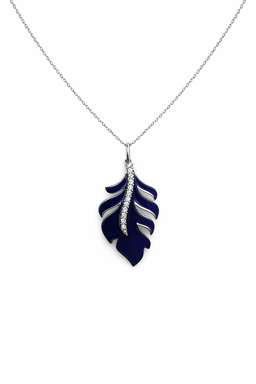 Срібне Кольє, Вага 4.80 г, Розмір 50.0, Вставка Емаль : Артикул 200000081970