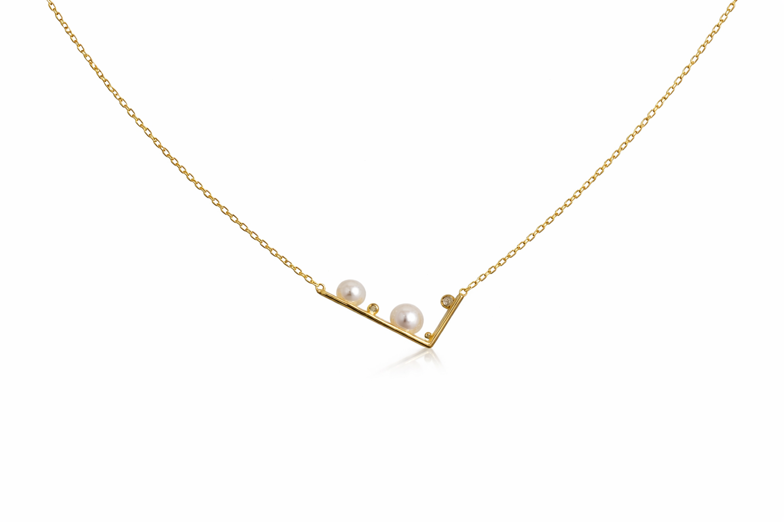 Срібне Кольє, Вага 2.50 г, Вставка Перлина : Артикул 200000186603 Срібне Кольє, Вага 2.50 г, Вставка Перлина : Артикул 200000186603