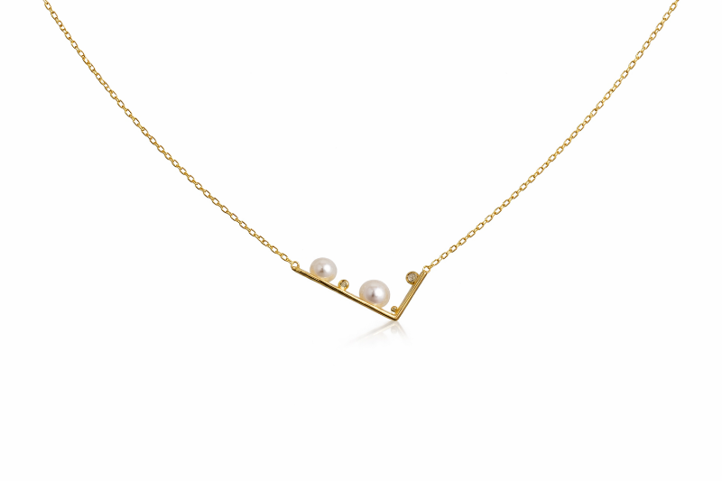 Срібне Кольє, Вага 2.50 г, Вставка Перлина : Артикул 200000186603 Срібне Кольє, Вага 2.50 г, Вставка Перлина : Артикул 200000186603