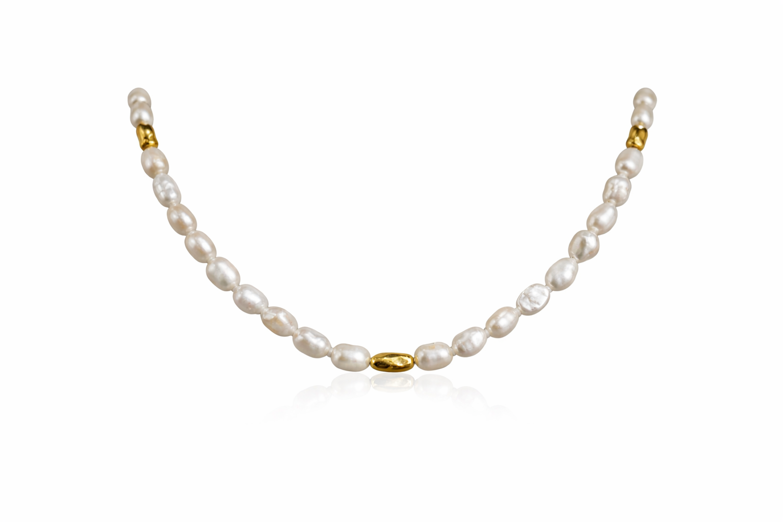 Срібне Кольє, Вага 11.90 г, Вставка Перлина : Артикул 200000185272