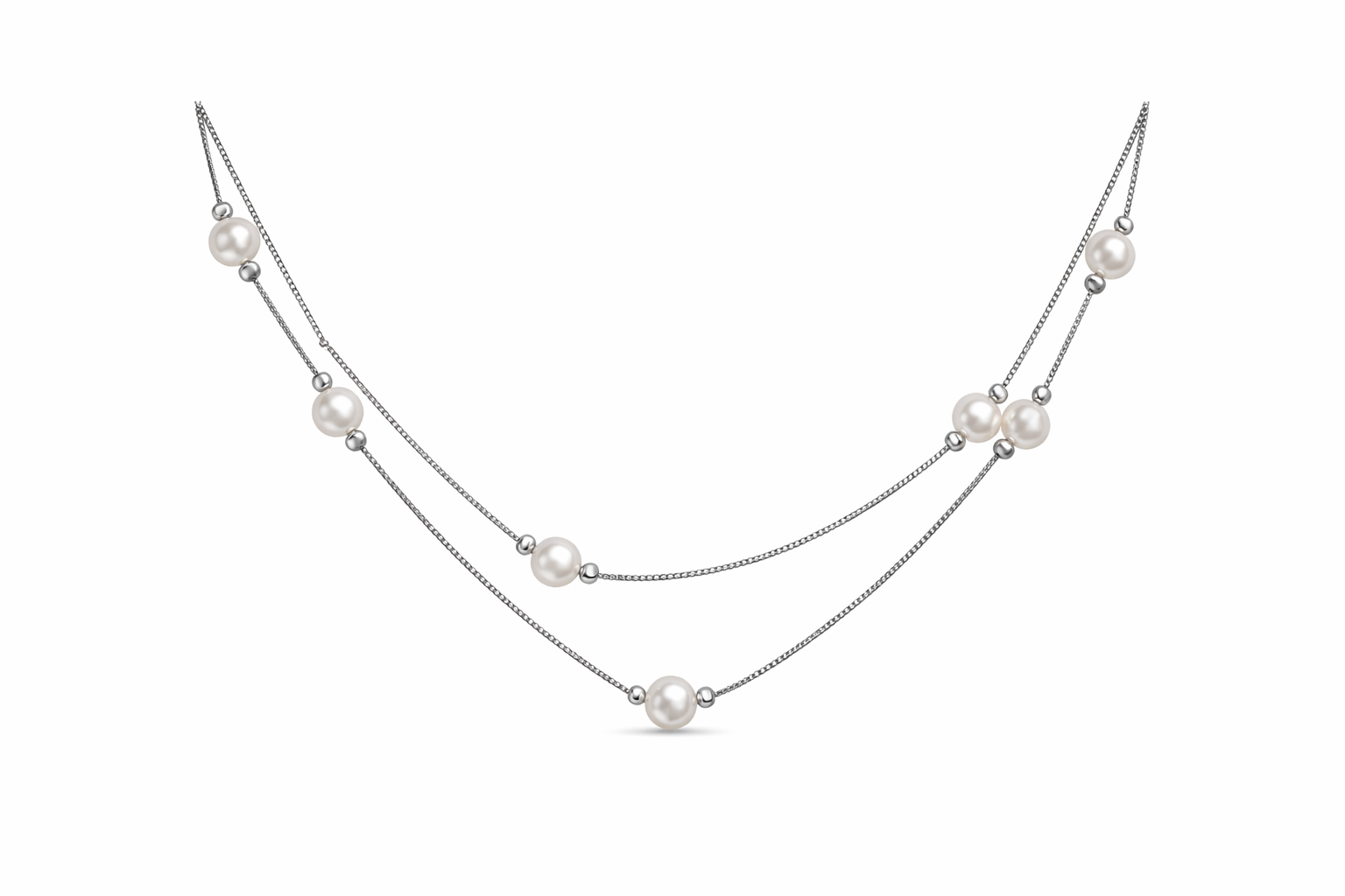 Срібне Кольє, Вага 5.70 г, Вставка Перлина : Артикул 200000185246 Срібне Кольє, Вага 5.70 г, Вставка Перлина : Артикул 200000185246