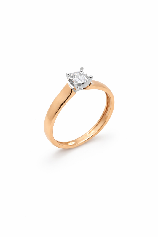 Золотий Перстень, Вага 1.48 г, Вставка Діамант 0.19 3/6, Розмір 16.5 : Артикул 200000167583 Золотий Перстень, Вага 1.48 г, Вставка Діамант 0.19 3/6, Розмір 16.5 : Артикул 200000167583