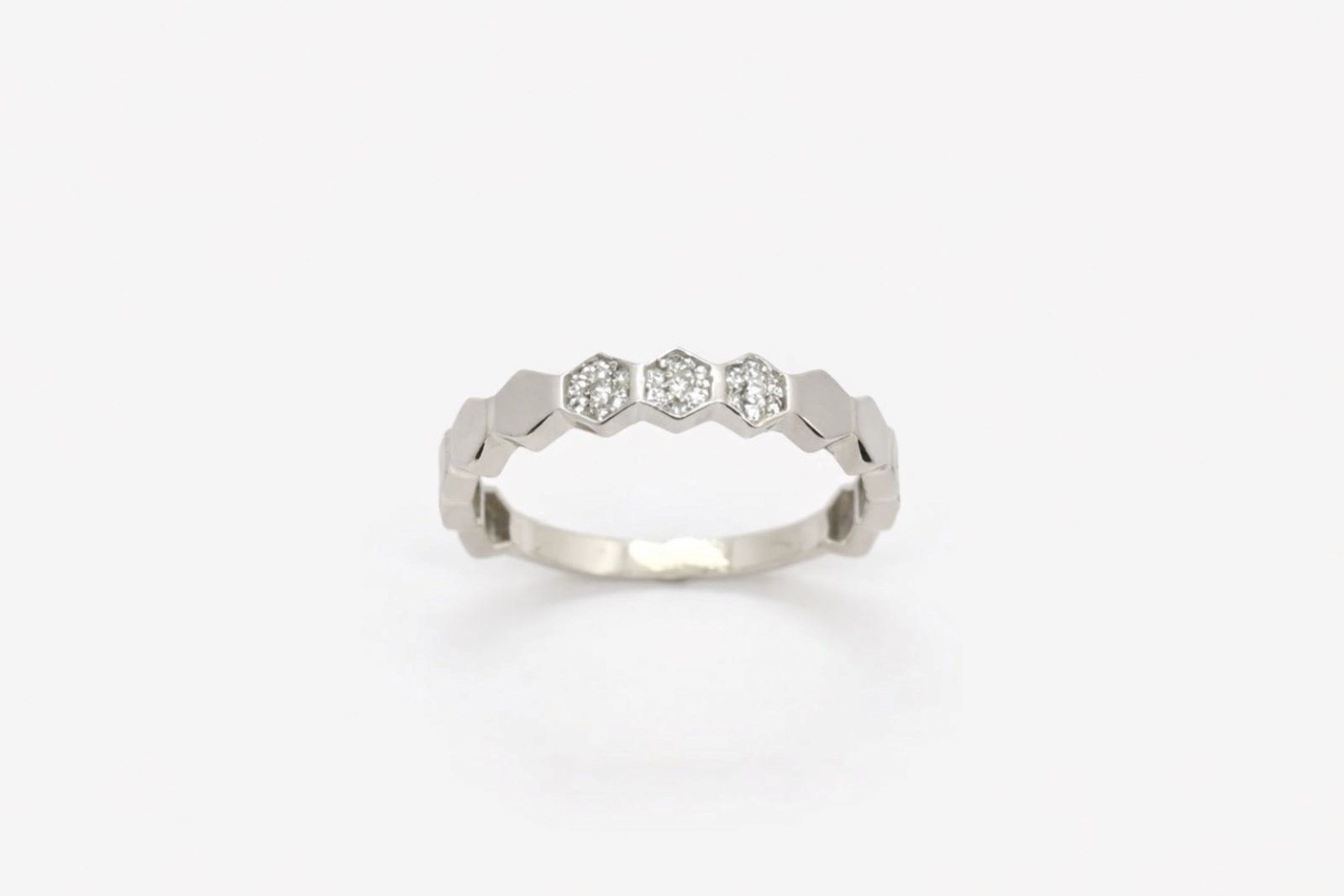 Срібний Перстень, Вага 1.60 г, Вставка Циркон, Розмір 17.5 : Артикул 200000151077