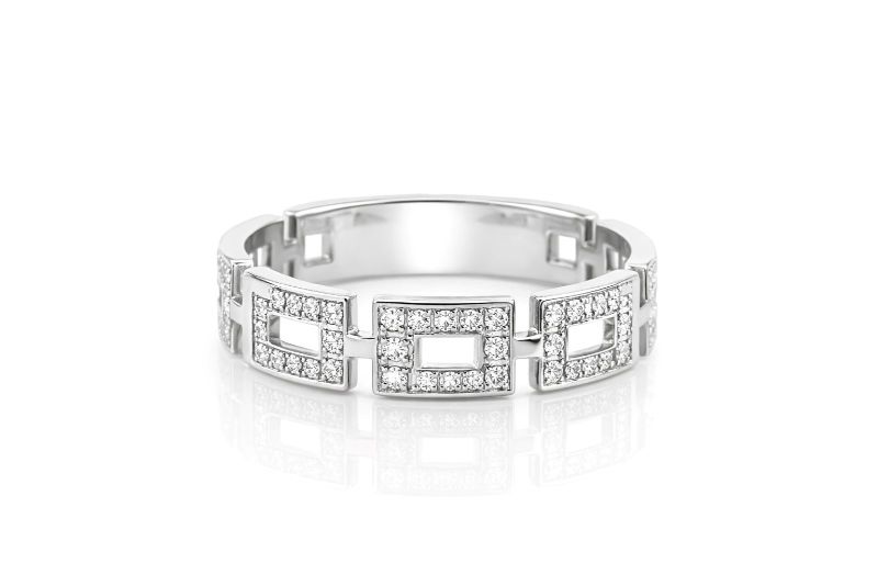 Срібний Перстень, Вага 2.60 г, Вставка Циркон, Розмір 18.5 : Артикул 200000150884