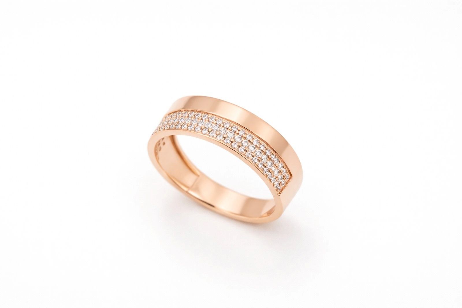 Золотий Перстень, Вага 3.21 г, Вставка Циркон, Розмір 17 : Артикул 200000148969