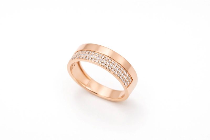 Золотий Перстень, Вага 3.21 г, Вставка Циркон, Розмір 17 : Артикул 200000148969