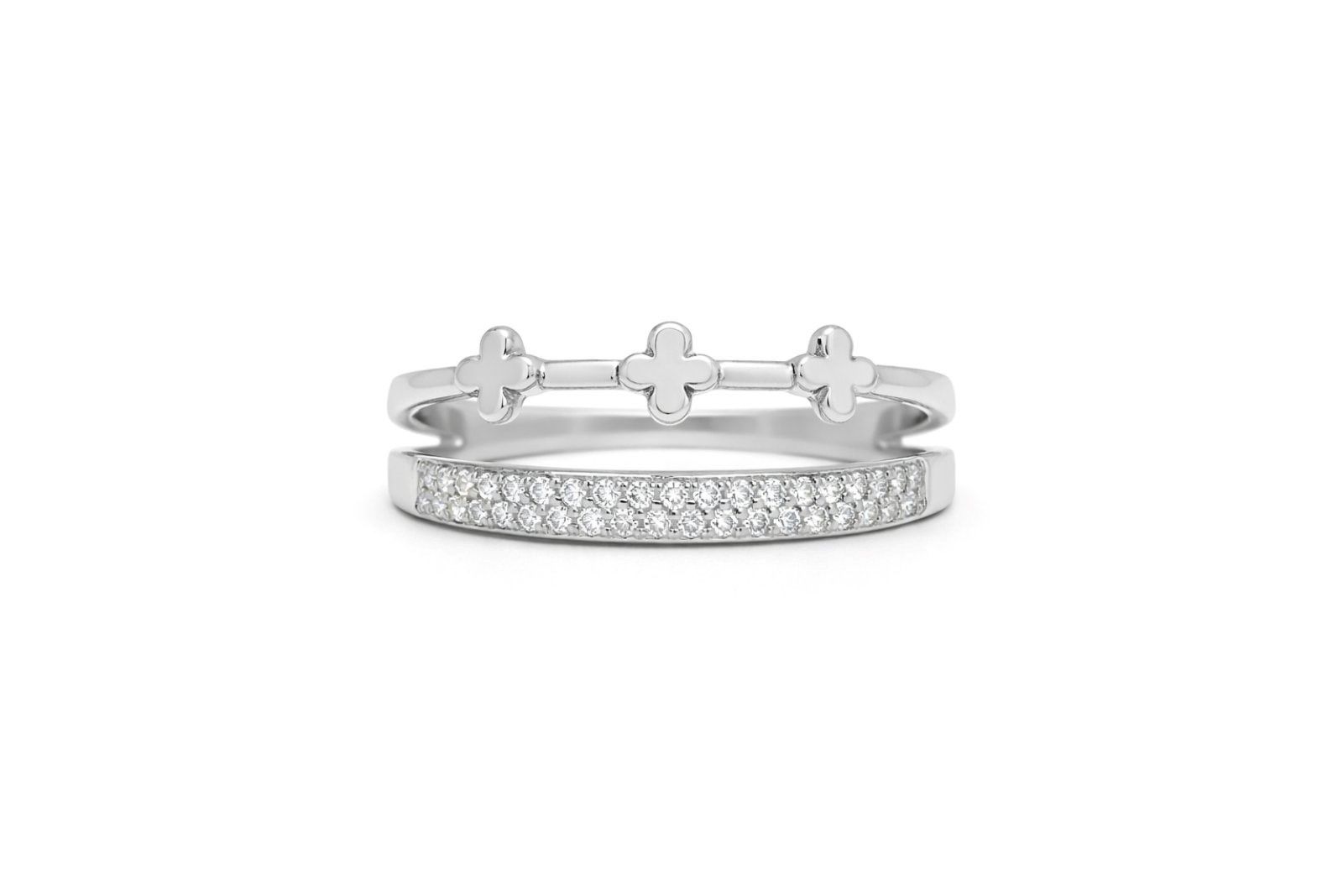 Срібний Перстень, Вага 4.60 г, Вставка Циркон, Розмір 18.5 : Артикул 200000081522