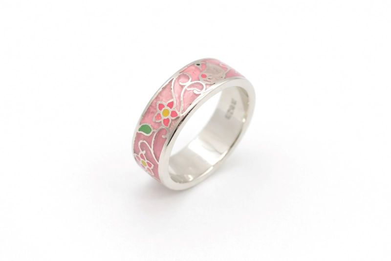 Срібний Перстень, Вага 5.90 г, Вставка Емаль, Розмір 18 : Артикул 200000084298