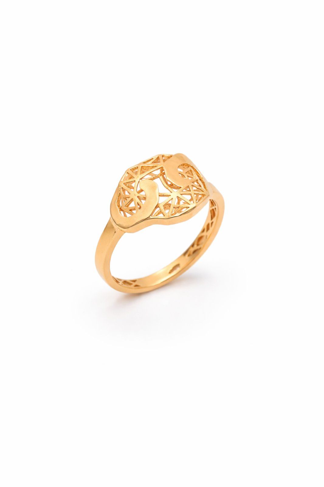 Золотий Перстень, Вага 2.59 г, Розмір 17.5 : Артикул 200000134180