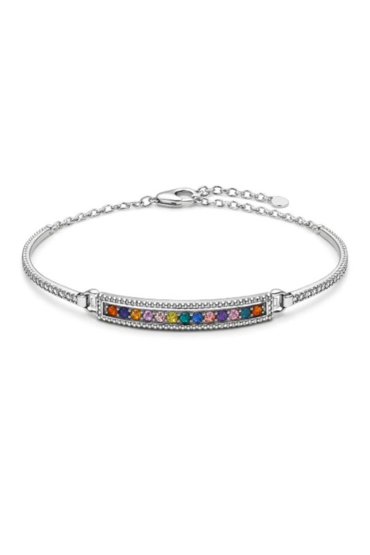 Срібний Браслет, Вага 6.10 г, Вставка Циркон : Артикул 200000116351