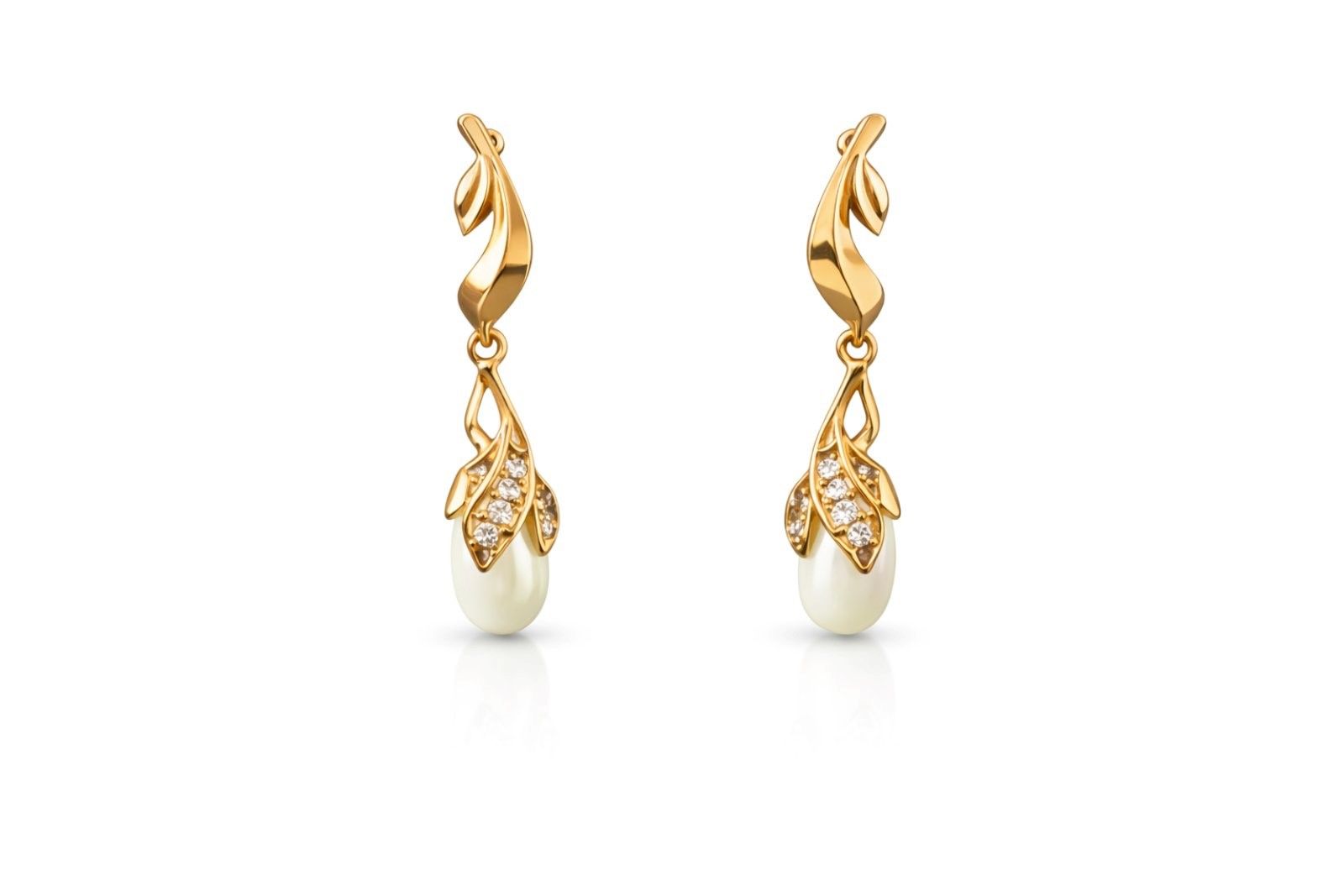 Золоті Сережки, Вага 5.87 г, Вставка Перлина : Артикул 200000188271 Золоті Сережки, Вага 5.87 г, Вставка Перлина : Артикул 200000188271