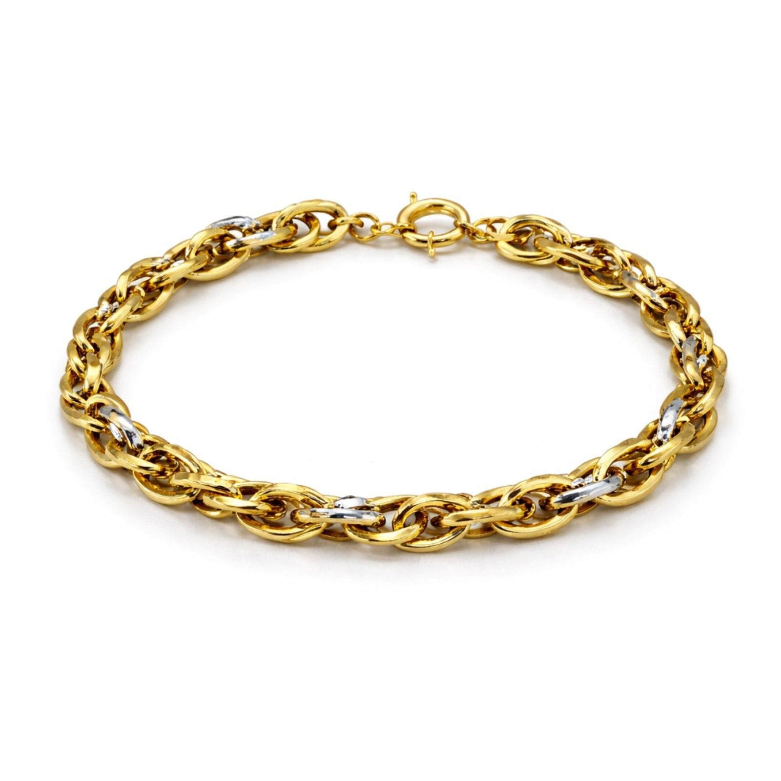 Золотий Браслет, Вага 9.33 г, Розмір 19 : Артикул 200000133022