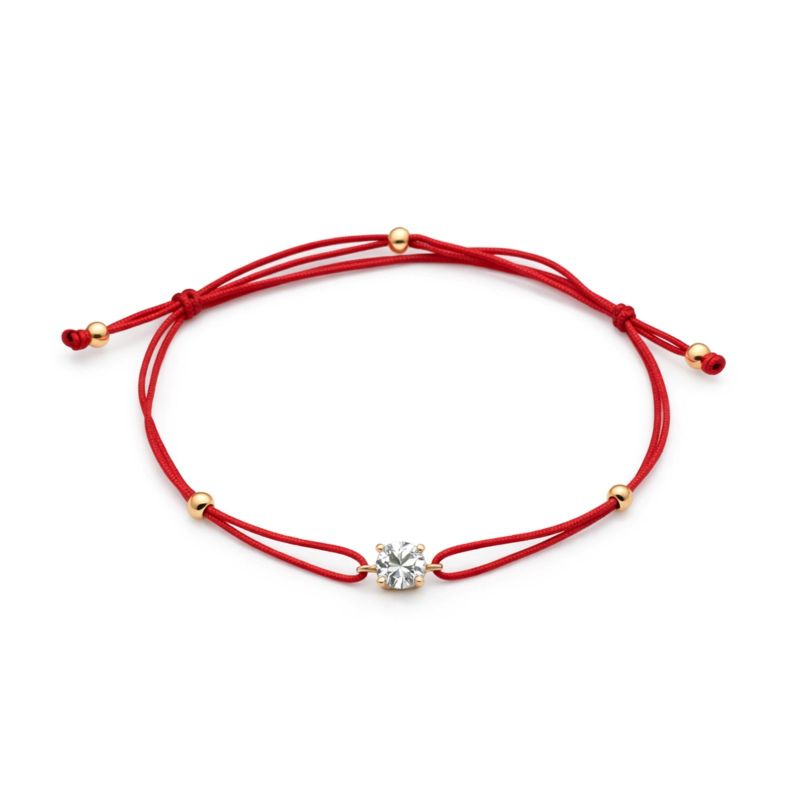 Золотий Браслет, Вага 1.00 г, Вставка Циркон : Артикул 200000033843