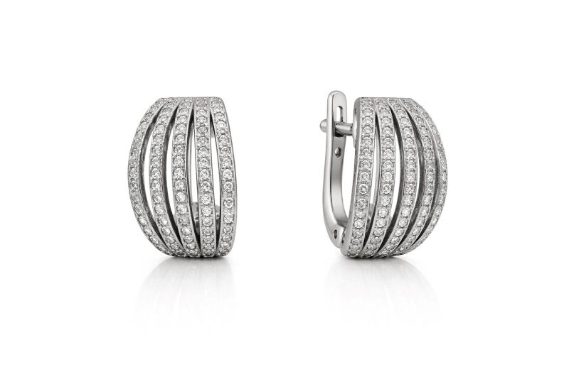 Срібні Сережки, Вага 6.80 г, Вставка Циркон : Артикул 200000022251