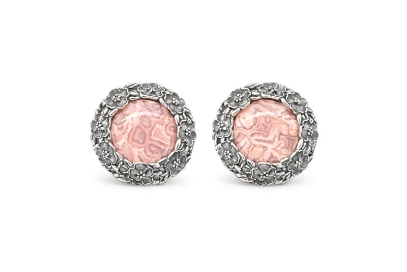 Срібні Сережки, Вага 22.54 г, Вставка Райдужний радахразит : Артикул 200000158776