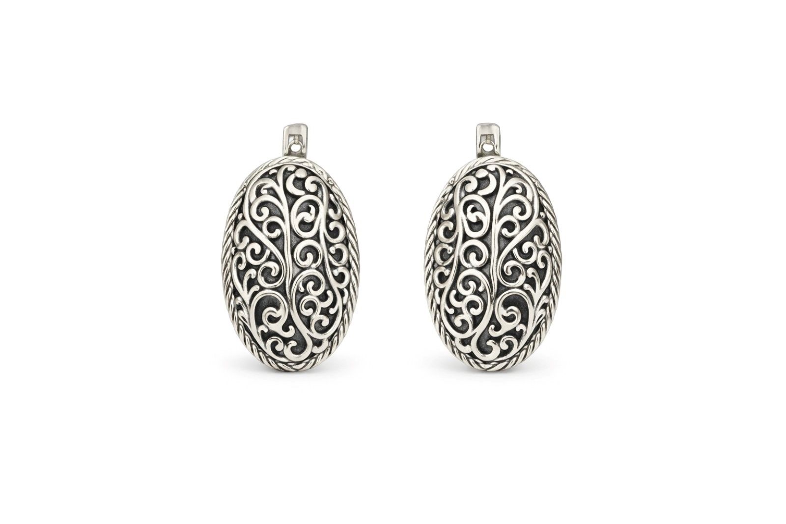 Срібні Сережки, Вага 8.39 г : Артикул 200000158787 Срібні Сережки, Вага 8.39 г : Артикул 200000158787