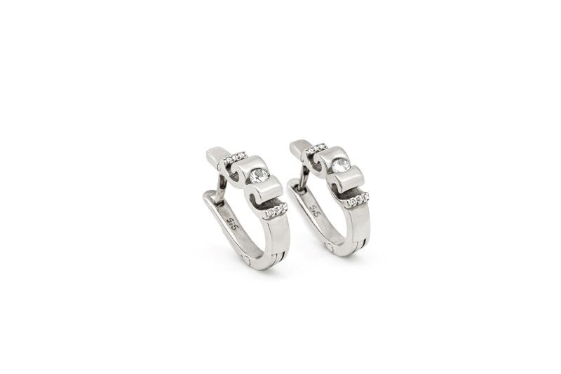 Срібні Сережки, Вага 5.00 г, Вставка Циркон : Артикул 200000068212