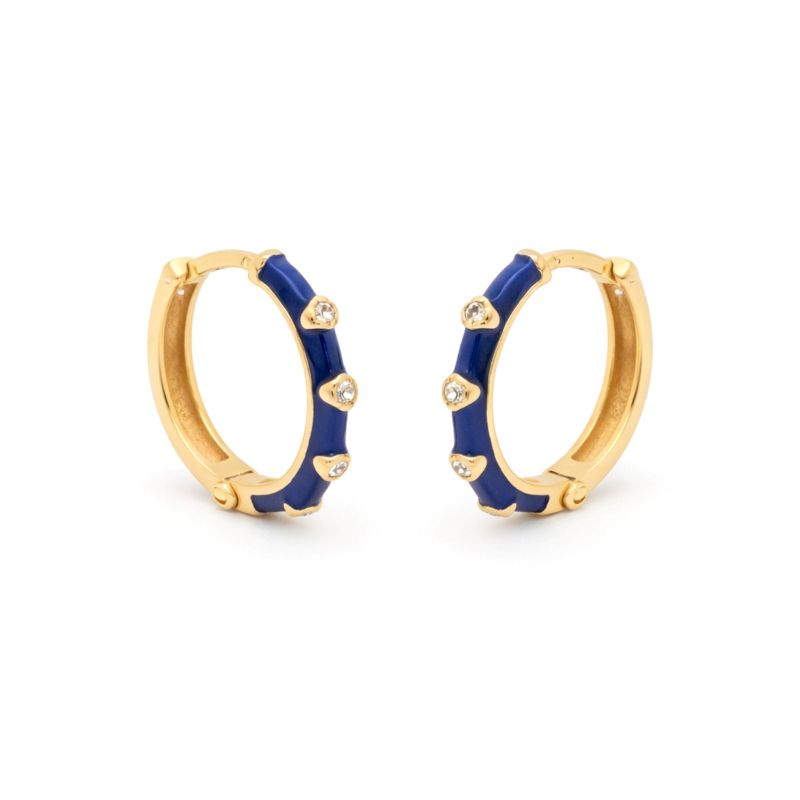 Золоті Сережки, Вага 3.03 г, Вставка Емаль : Артикул 200000124009