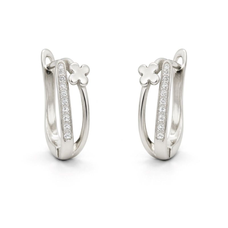 Срібні Срібні, Вага 4.00 г, Вставка Циркон : Артикул 200000082086