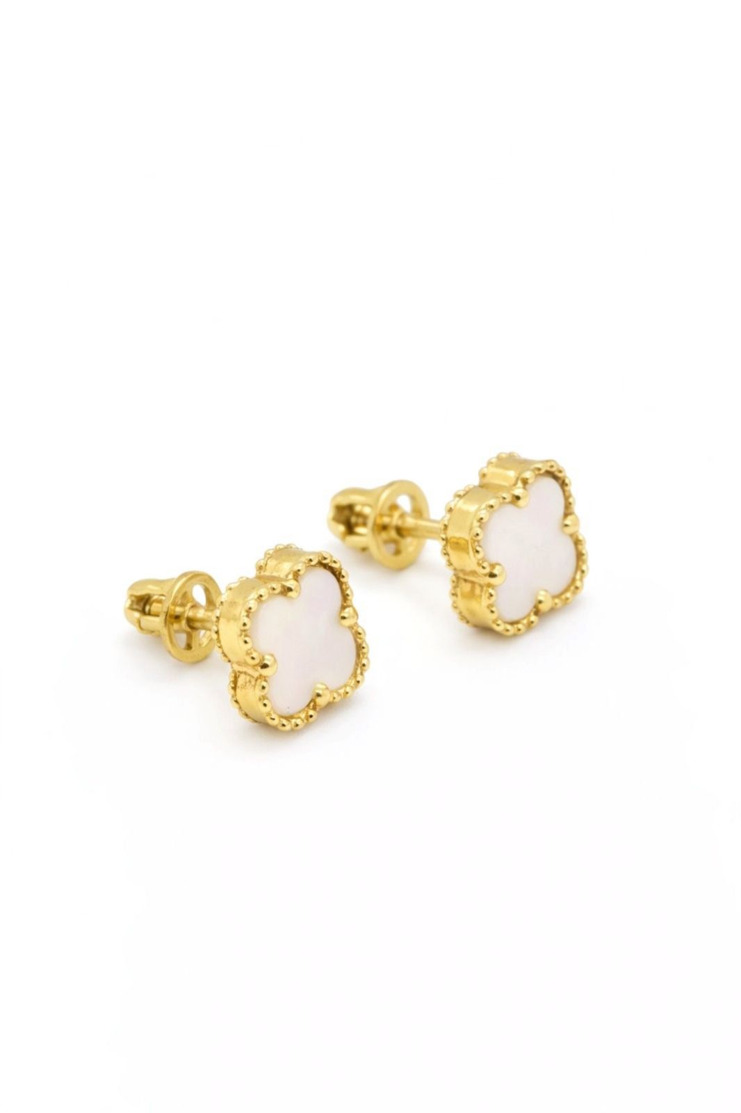 Золоті Сережки, Вага 2.48 г, Вставка Перламутр : Артикул 200000123878
