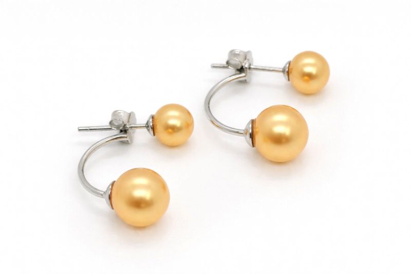 Срібні Сережки, Вага 2.90 г, Вставка Ім. Перлини : Артикул 200000140236