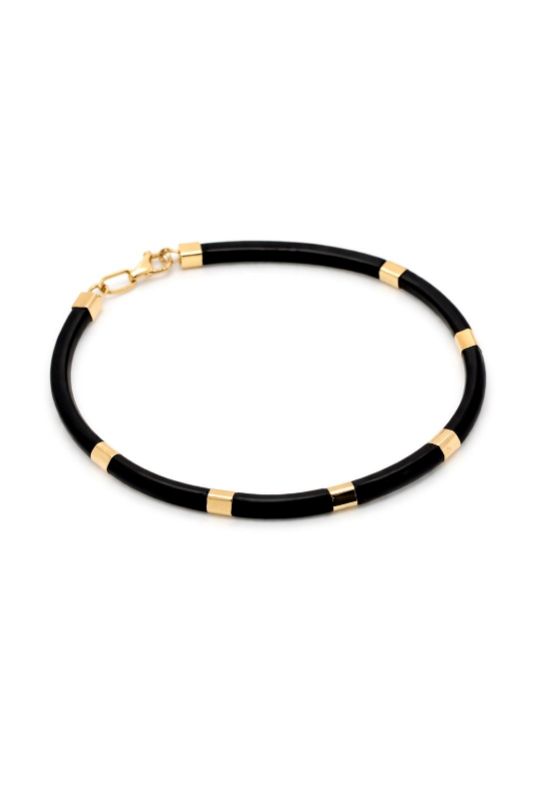 Золотий Браслет, Вага 1.75 г, Вставка Каучук, Розмір 19.0 : Артикул 200000107926 Золотий Браслет, Вага 1.75 г, Вставка Каучук, Розмір 19.0 : Артикул 200000107926