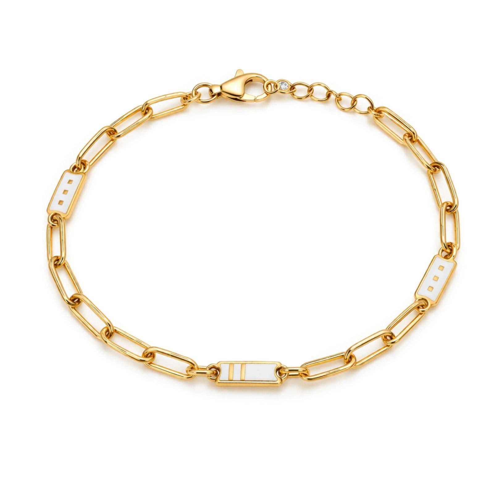 Золотий Браслет, Вага 5.33 г, Вставка Емаль : Артикул 200000033860 Золотий Браслет, Вага 5.33 г, Вставка Емаль : Артикул 200000033860