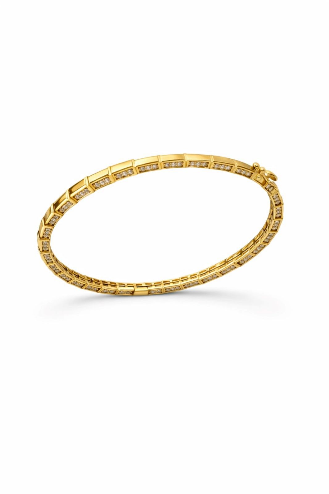 Золотий Браслет, Вага 12.45 г, Вставка Циркон : Артикул 200000079714